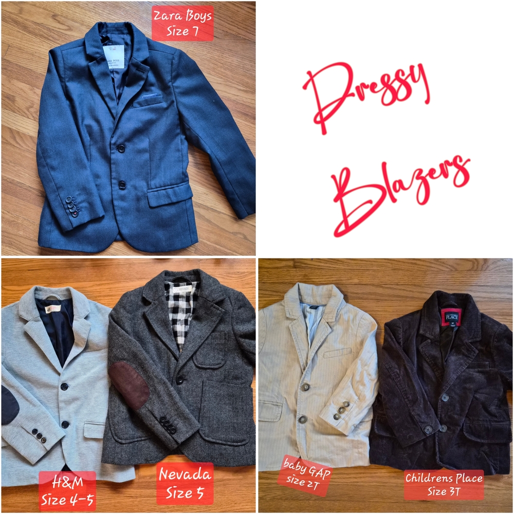 Boys Blazers